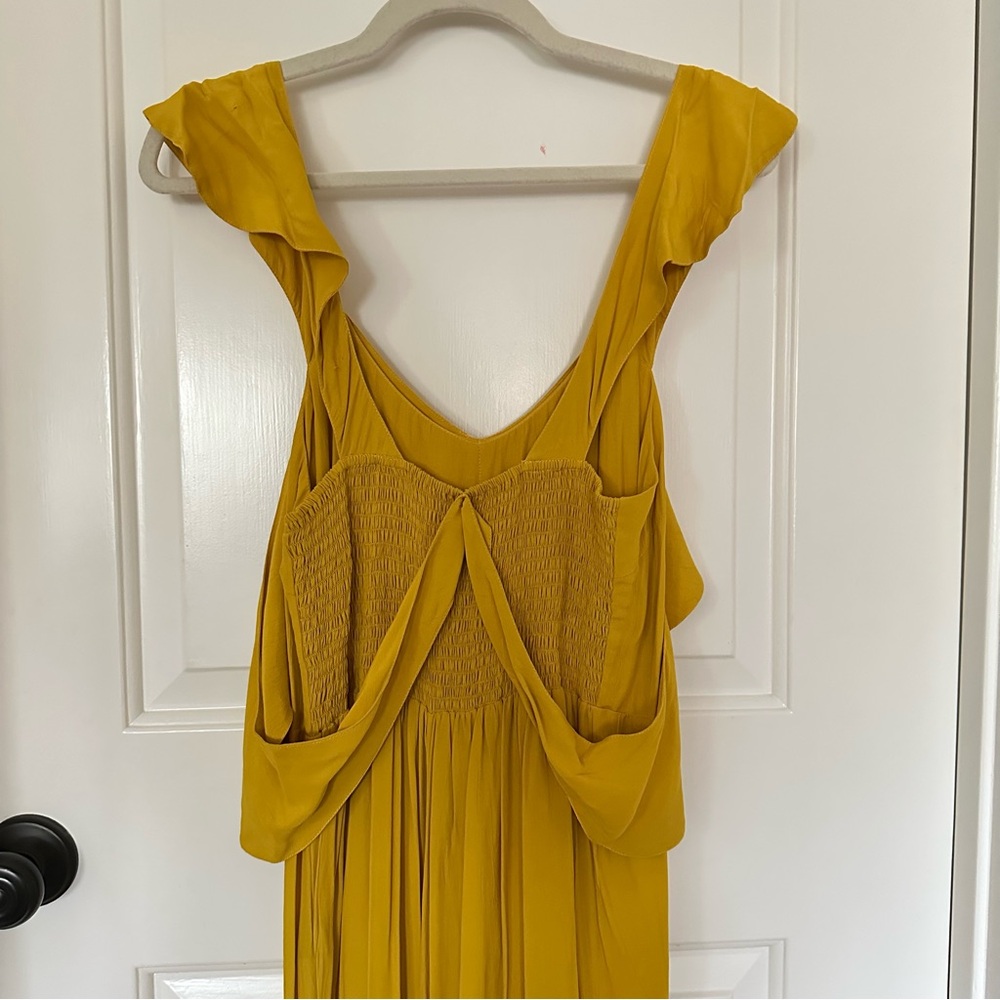 S/W/F Boutique Yellow Jumpsuit View 6